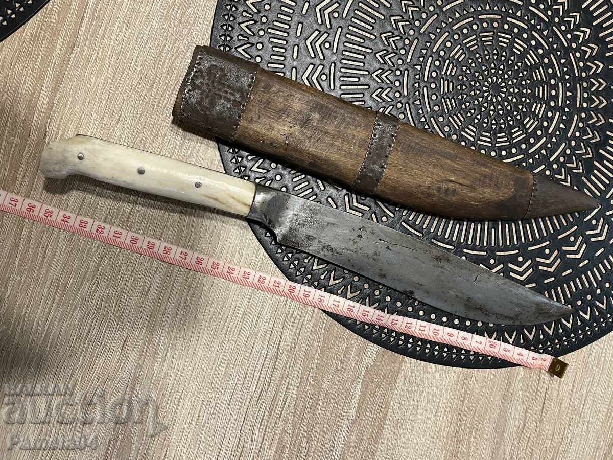 Cuțit de cioban ialamlie. Cuțit vechi. Cuțit restaurat cu preț 250.00 BGN | € 127.82