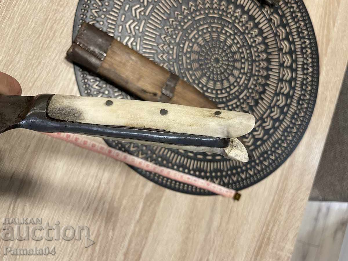 Livrarea Cuțit de cioban ialamlie. Cuțit vechi. Cuțit restaurat
