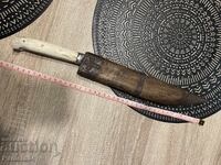 Cuțit de cioban ialamlie. Cuțit vechi. Cuțit restaurat