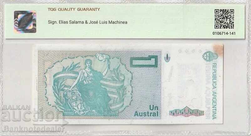 Argentina 1 Austral 1986 Pick 323b 58 Alegere Aproape UNC 0469 cu preț 40.00 BGN | € 20.45