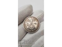 Silver Coin 5 Reich Marks 1936 Germany