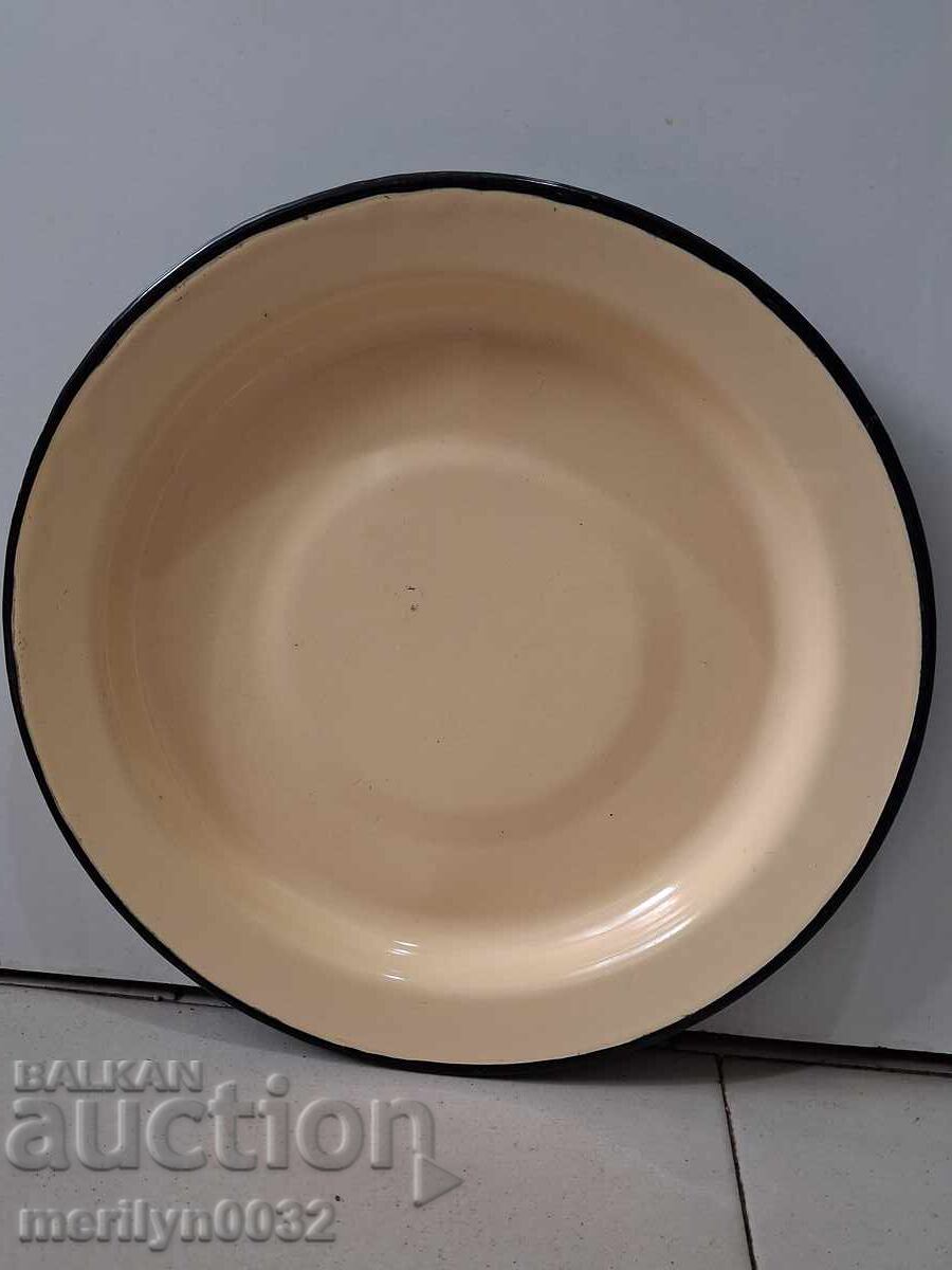 Εμαγιέ πιάτο, σκεύος με σμάλτο, μπολ, ΕΣΣΔ - 7