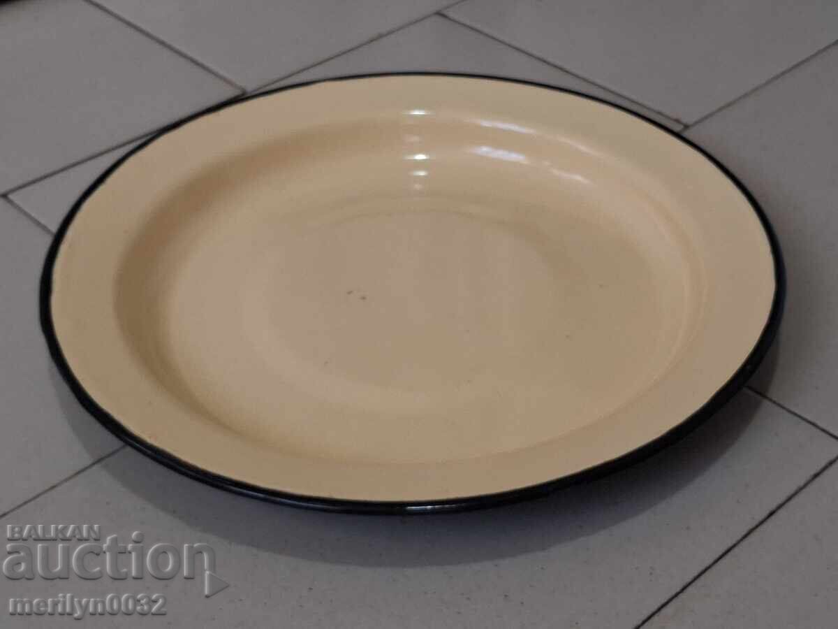 Εμαγιέ πιάτο, σκεύος με σμάλτο, μπολ, ΕΣΣΔ