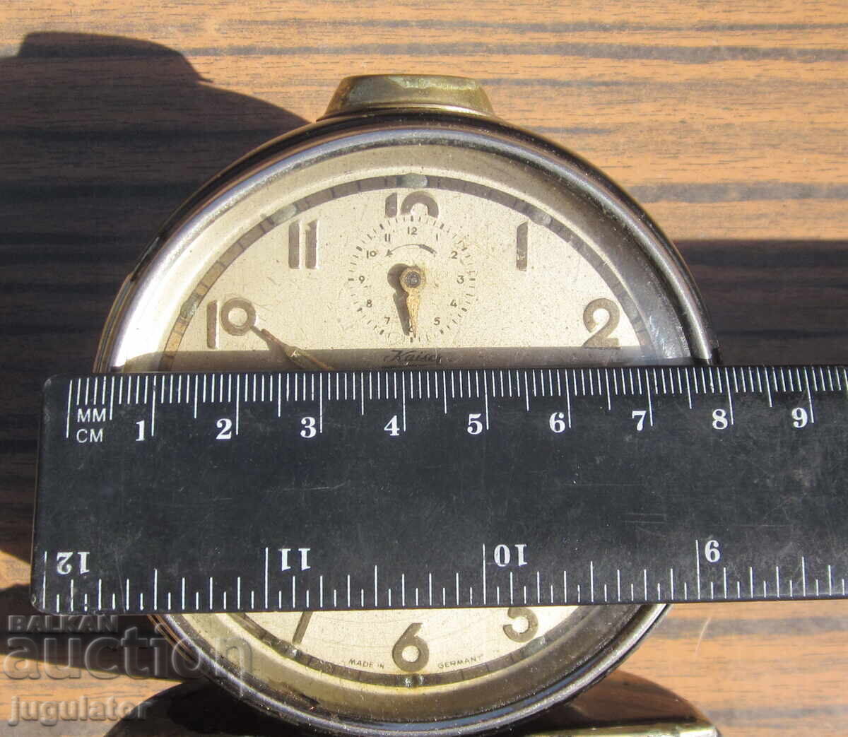 Αρχαίο Γερμανικό ρολόι ξυπνητήρι kaiser brilliant - 7 Αρχαίο Γερμανικό ρολόι ξυπνητήρι kaiser brilliant - 7