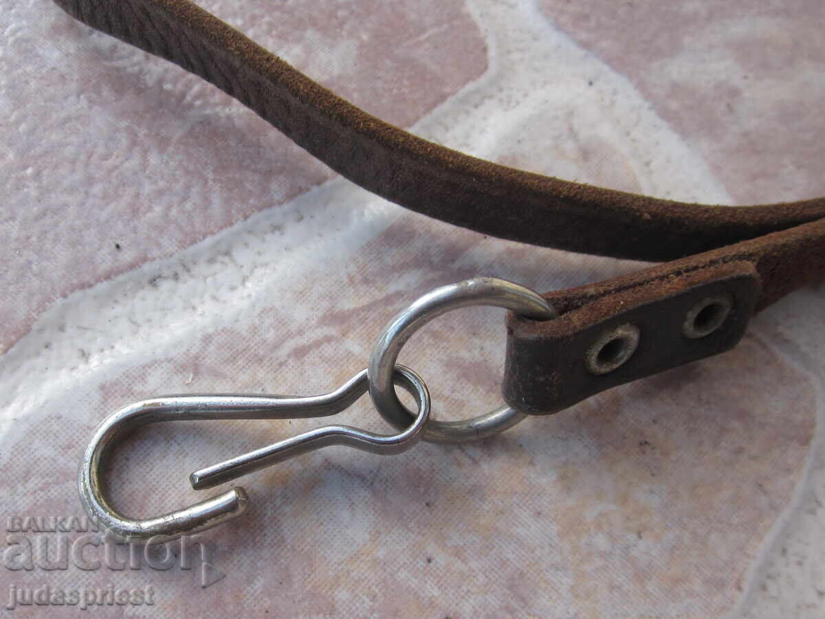 Auction Used Leather Belt with Pistol Holster Auction Used Leather Belt with Pistol Holster