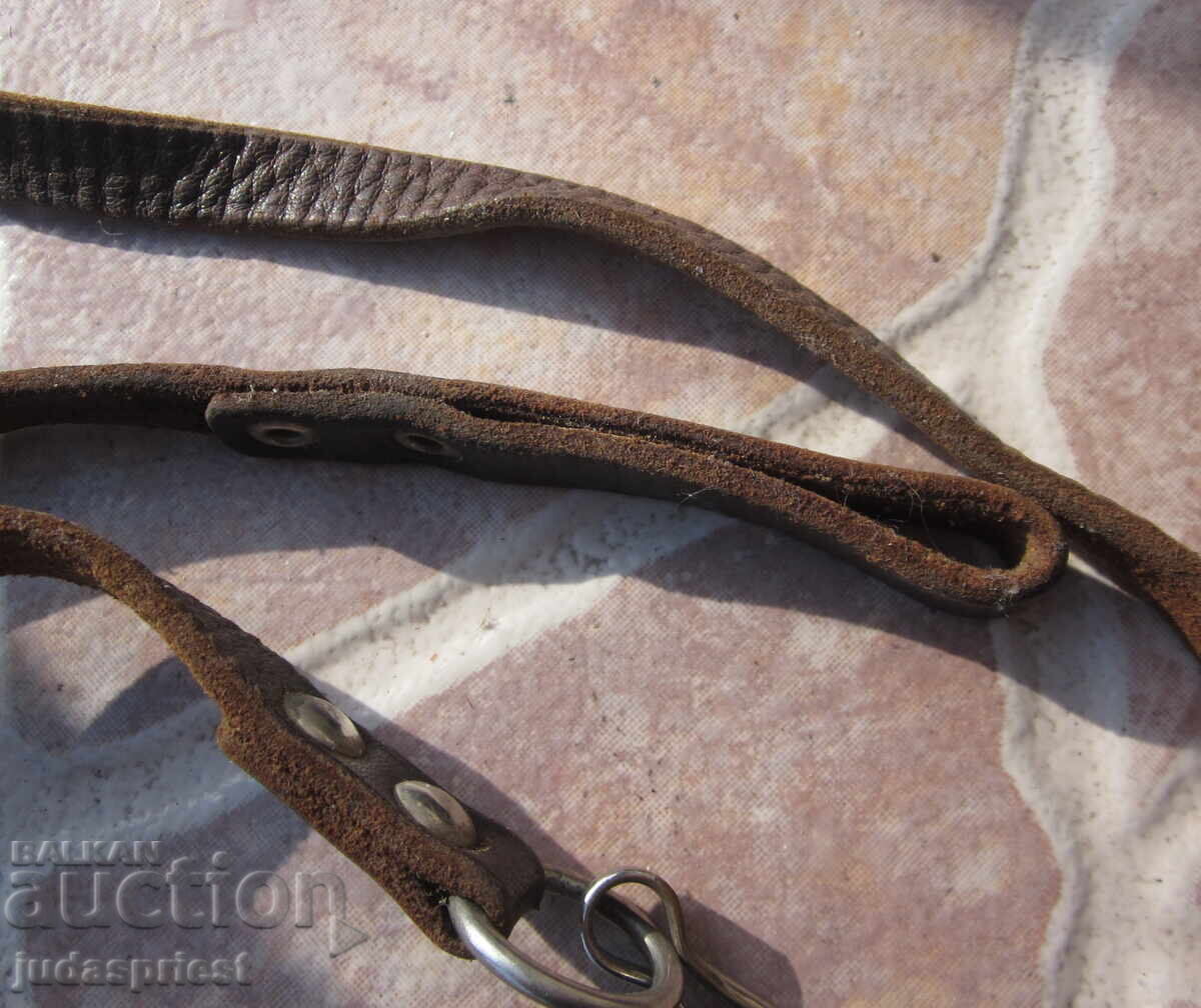 Used Leather Belt with Pistol Holster - 7 Used Leather Belt with Pistol Holster - 7