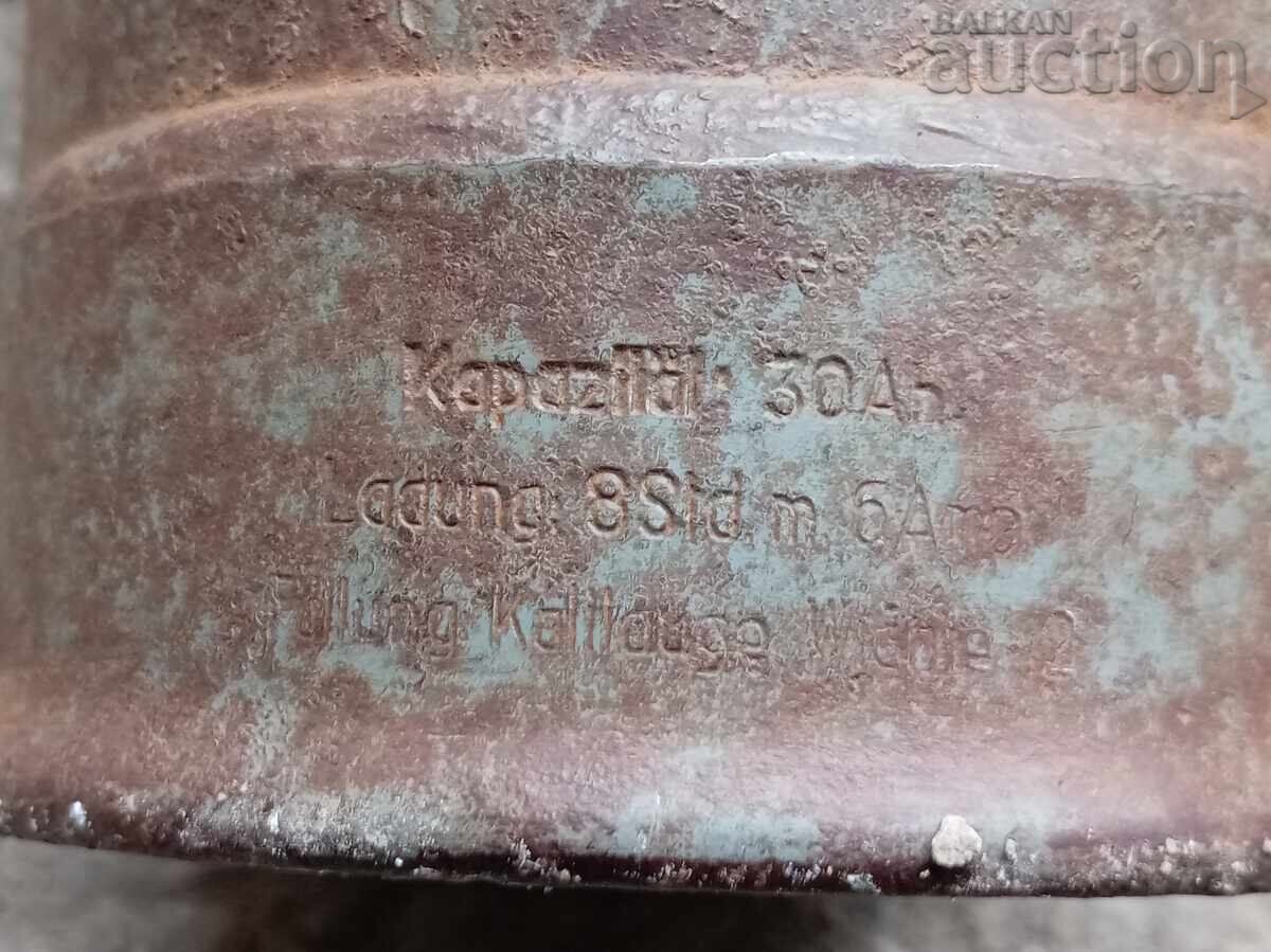 Lampă veche germană cu acumulator - 6 Lampă veche germană cu acumulator - 6