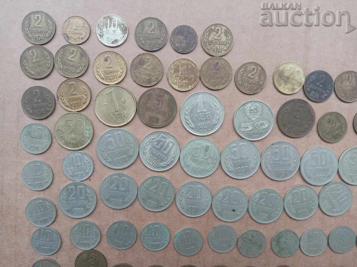 лот стотинки НРБ 1974 1989 и други с цена 51.00 лв. | € 26.08 лот стотинки НРБ 1974 1989 и други с цена 51.00 лв. | € 26.08
