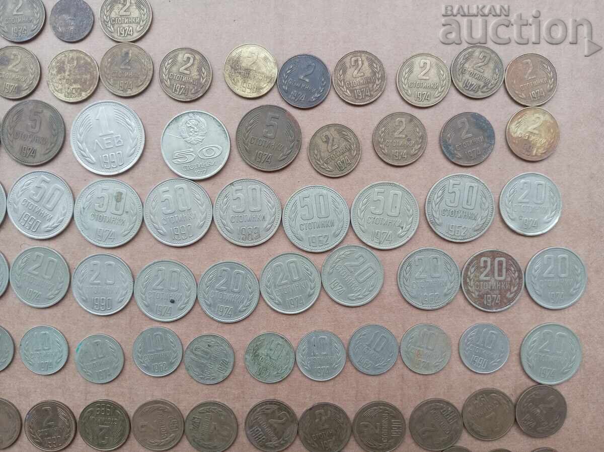 Аукцион лот стотинки НРБ 1974 1989 и други Аукцион лот стотинки НРБ 1974 1989 и други