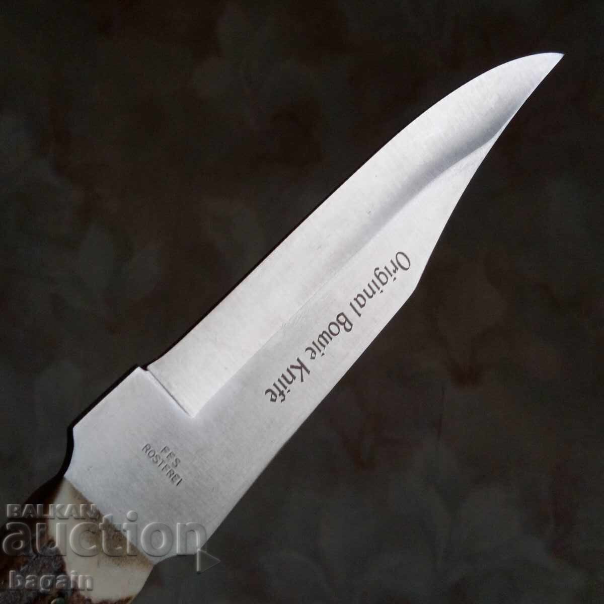 Cuțit Bowie german. cu preț € 35.00 | 68.45 BGN Cuțit Bowie german. cu preț € 35.00 | 68.45 BGN