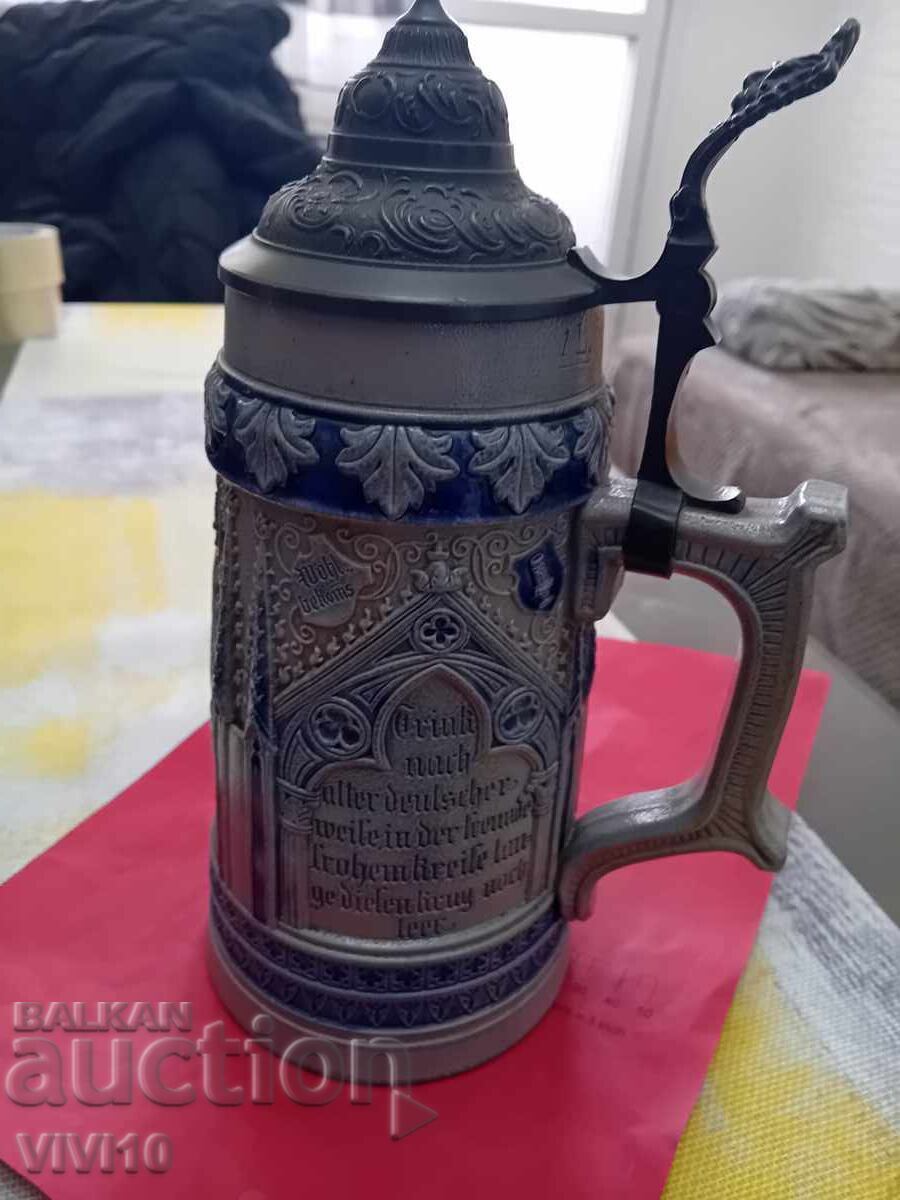 Licitație Cana vintage Germania cu desen