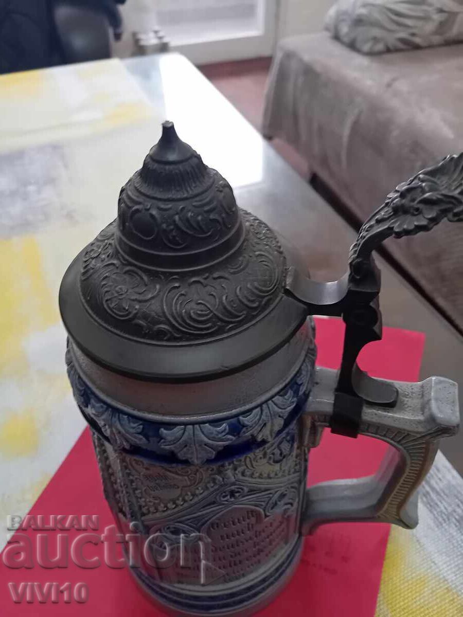 Livrarea Cana vintage Germania cu desen Livrarea Cana vintage Germania cu desen