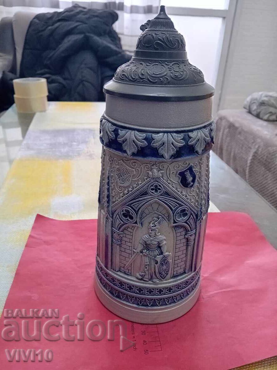 Cana vintage Germania cu desen