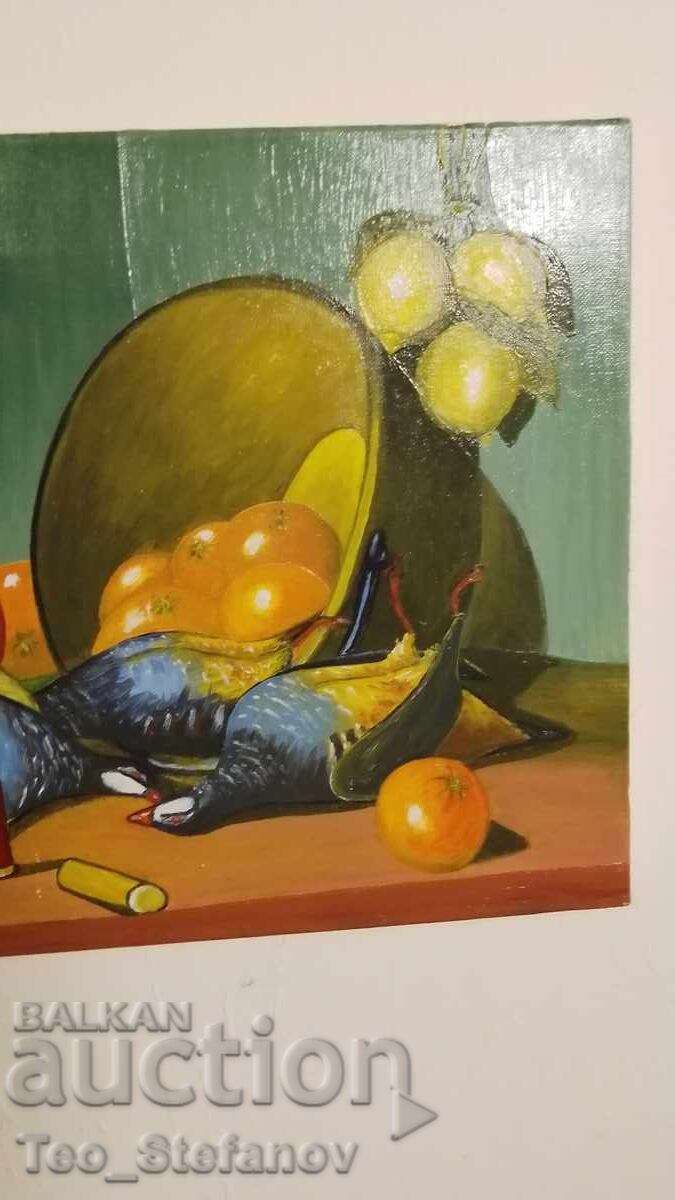 Auction  Original Oil Painting on Canvas. Belgium