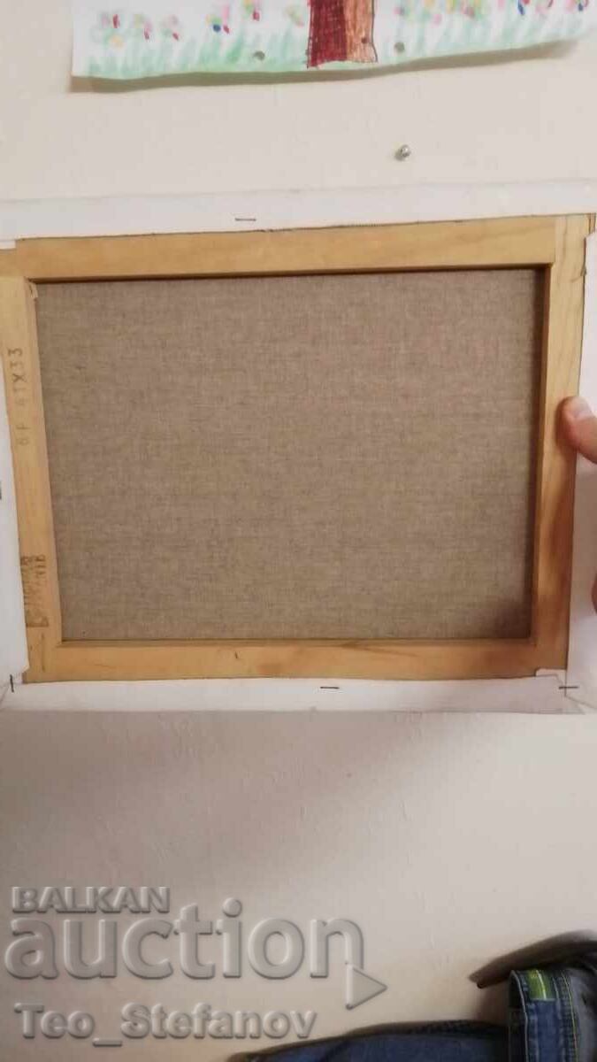 Original Oil Painting on Canvas. Belgium - 5