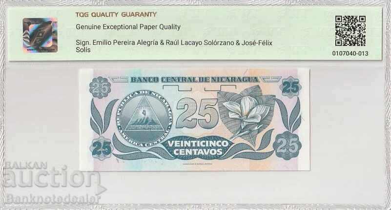 Nicaragua 25 Centavos 1991 Pick 170a 67 EPQ Superb Gem Unc cu preț 55.00 BGN | € 28.12