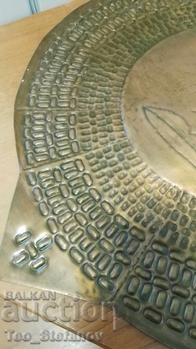 Delivery of Copper panel Sun forged copper Africa