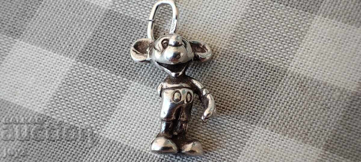 Δημοπρασία ΑΡΓΥΡΟ ΚΡΕΜΑΣΤΟ ΜΙΚΥ ΜΑΟΥΣ ΓΟΥΟΛΤ ΝΤΙΣΝΕΫ 1.84 ΓΡΑΜΜΑ / ΔΟΚΙΜΙΟ 900