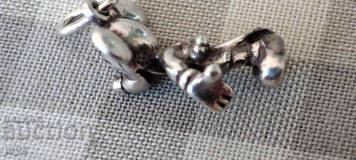 ΑΡΓΥΡΟ ΚΡΕΜΑΣΤΟ ΜΙΚΥ ΜΑΟΥΣ ΓΟΥΟΛΤ ΝΤΙΣΝΕΫ 1.84 ΓΡΑΜΜΑ / ΔΟΚΙΜΙΟ 900 - 5