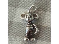 PENDANT ARGINT MICKY MOUSE WALT DISNEY 1.84 GRAME / PROBĂ 900