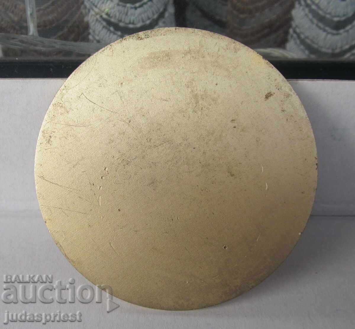 Παράδοση Αθλητικό μετάλλιο πλακέτα παγκόσμιου πρωταθλήματος σκοποβολής 1988 Παράδοση Αθλητικό μετάλλιο πλακέτα παγκόσμιου πρωταθλήματος σκοποβολής 1988