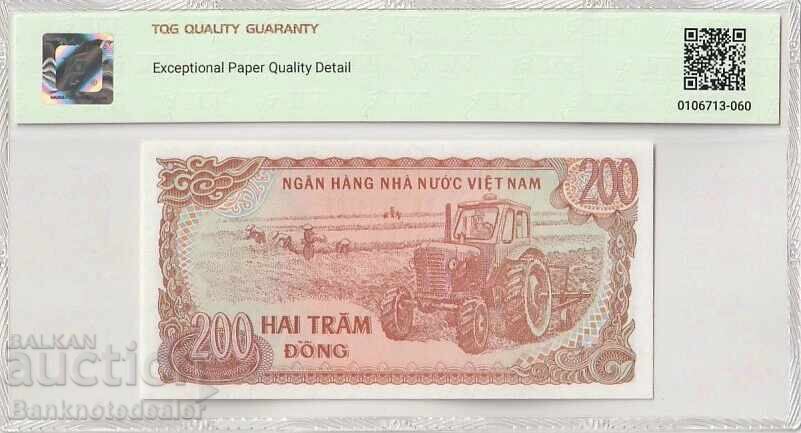 Vietnam 200 Dong 1987 Pick 100c 66 EPQ Gem Unc 4703a with price 55.00 BGN | € 28.12