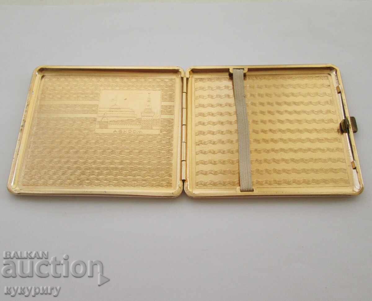 Delivery of Old Russian USSR Soc snuffbox cosmos space souvenir