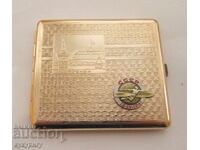 Veche tabacheră sovietică URSS, Cosmos, suvenir spațial