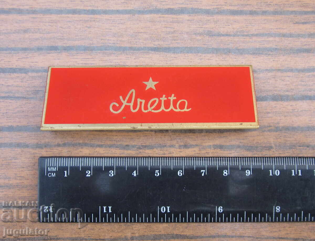 Old advertising sign, wristwatch Areta - 7