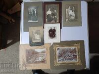 7 buc. Fotografii pe carton 1909