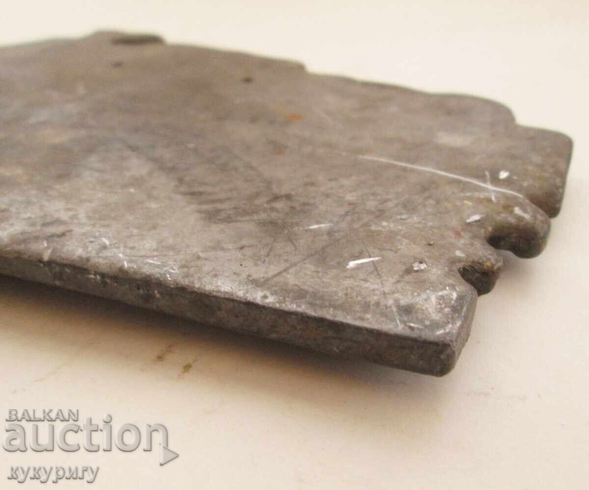 Стара метална табела за стена влак парен локомотив - 6