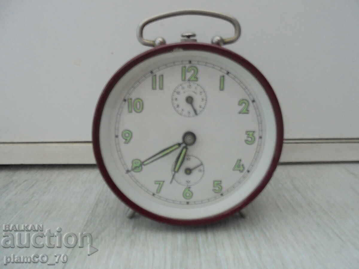 №*8302 Παλιό μηχανικό ρολόι / ξυπνητήρι - κλασικό μοντέλο - 5 №*8302 Παλιό μηχανικό ρολόι / ξυπνητήρι - κλασικό μοντέλο - 5