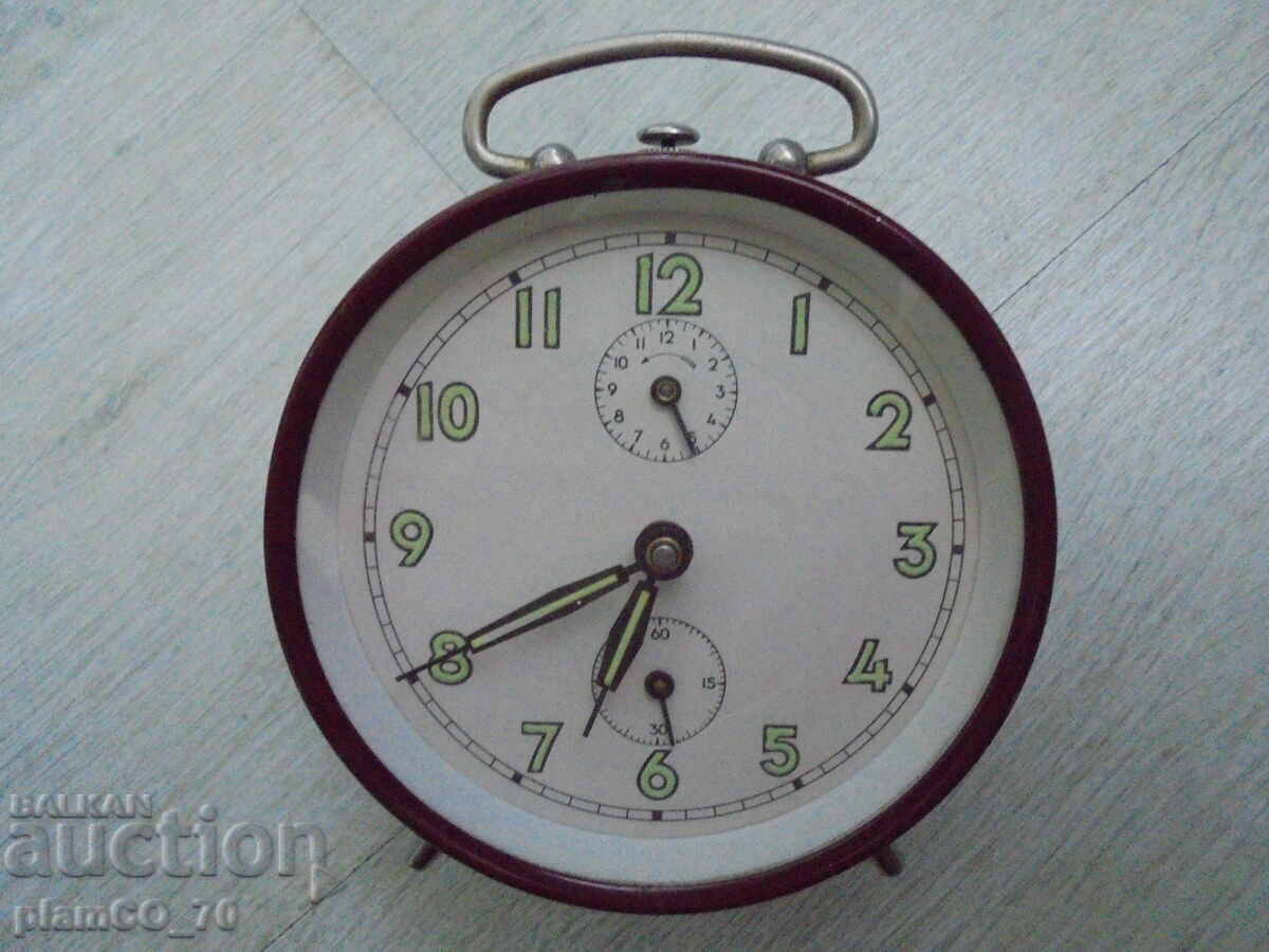 №*8302 Παλιό μηχανικό ρολόι / ξυπνητήρι - κλασικό μοντέλο - 6 №*8302 Παλιό μηχανικό ρολόι / ξυπνητήρι - κλασικό μοντέλο - 6