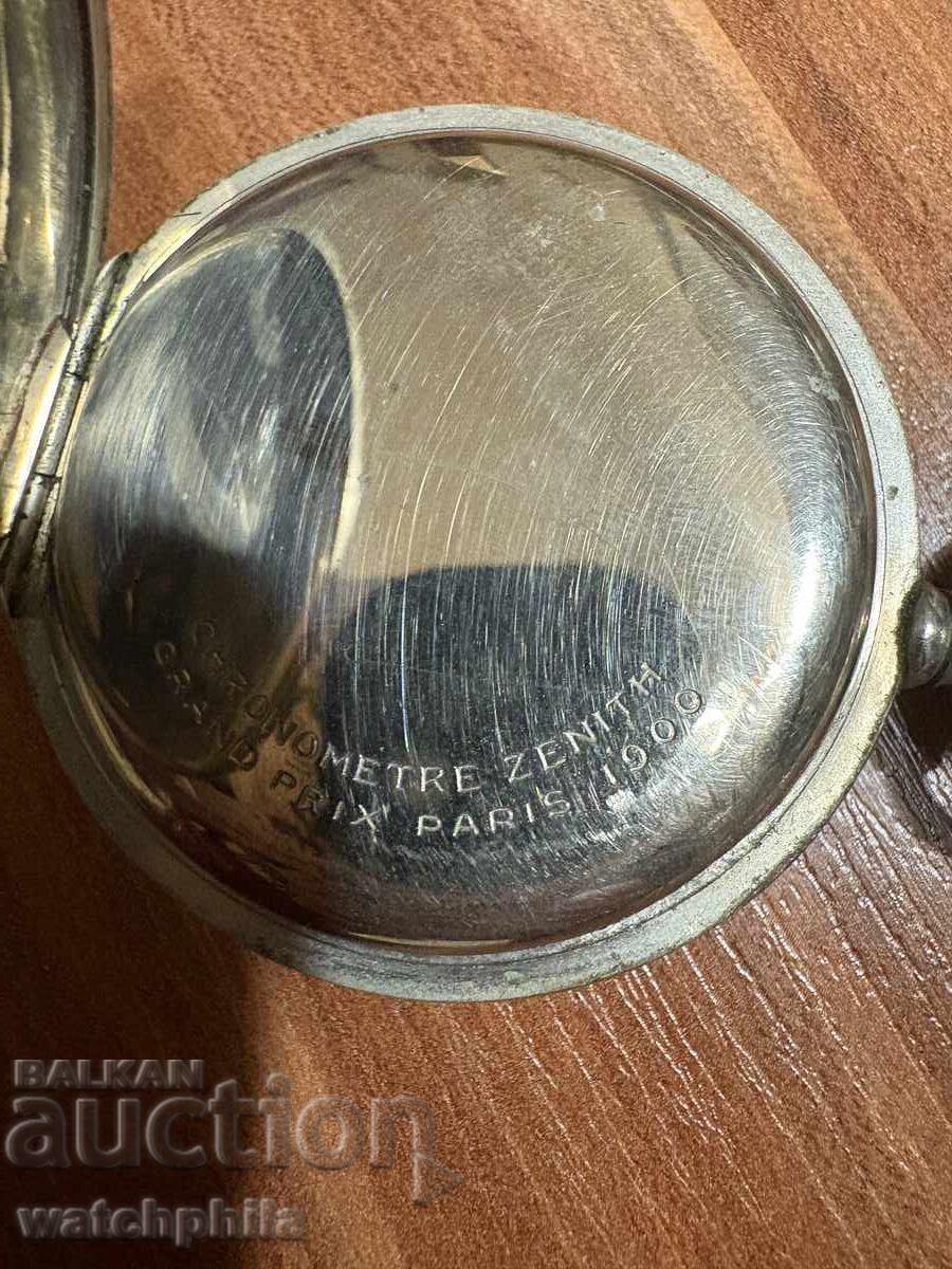 Delivery of Zenith pocket watch. Turkish Railways. Extremely rare