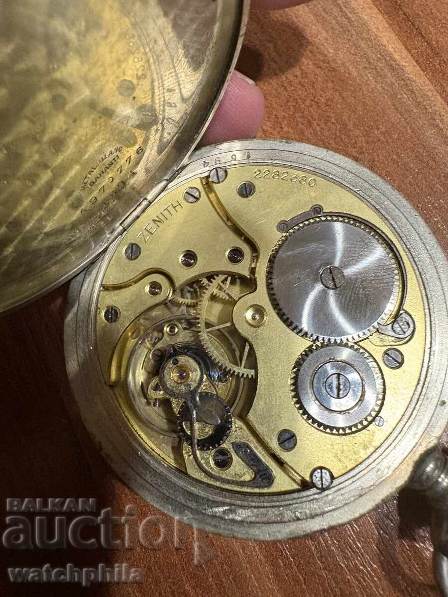 Zenith pocket watch. Turkish Railways. Extremely rare - 5