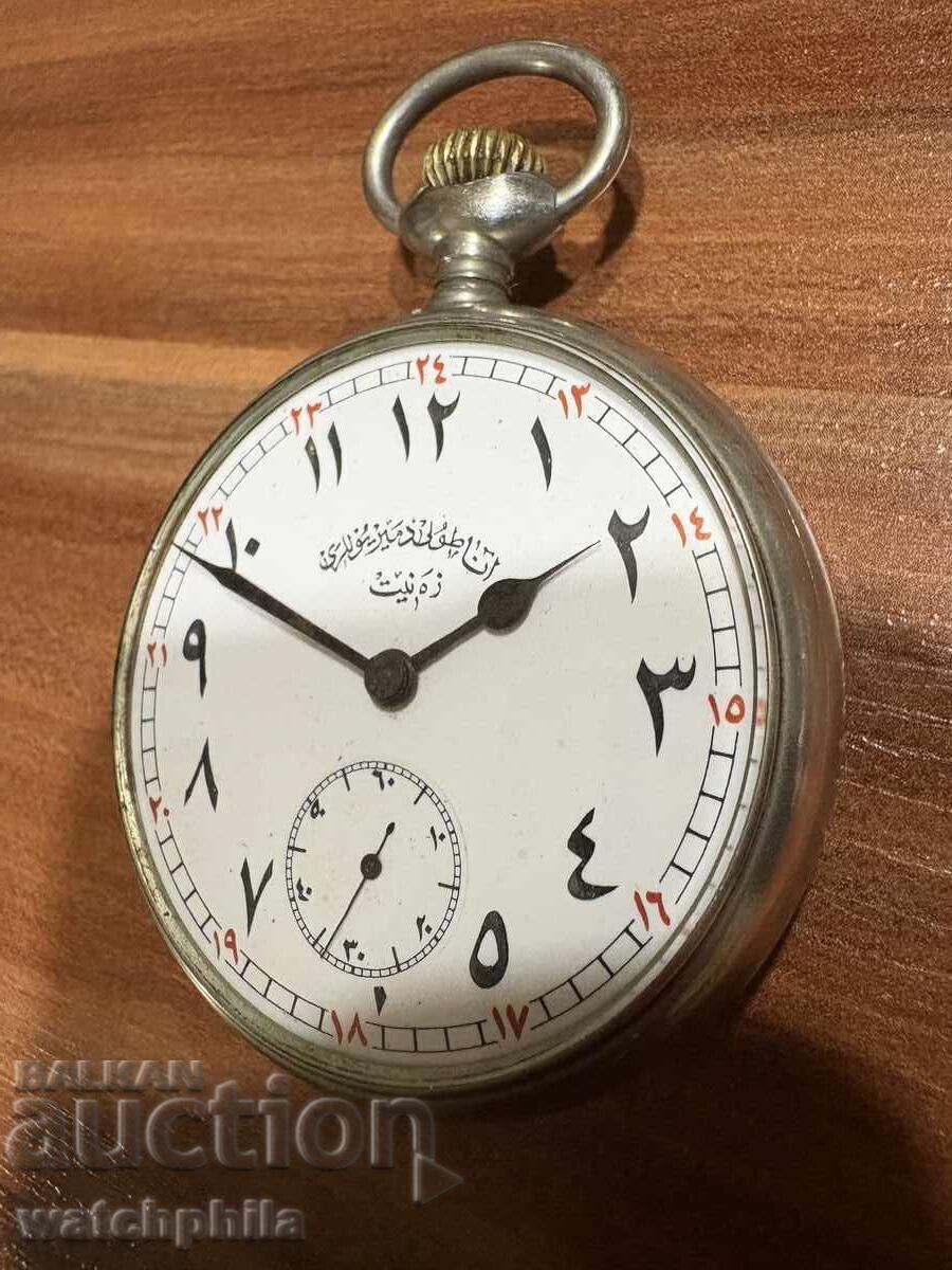 Zenith pocket watch. Turkish Railways. Extremely rare - 6