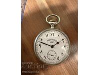 Zenith τσέπης ρολόι. Τουρκικοί σιδηρόδρομοι. Εξαιρετικά σπάνιο