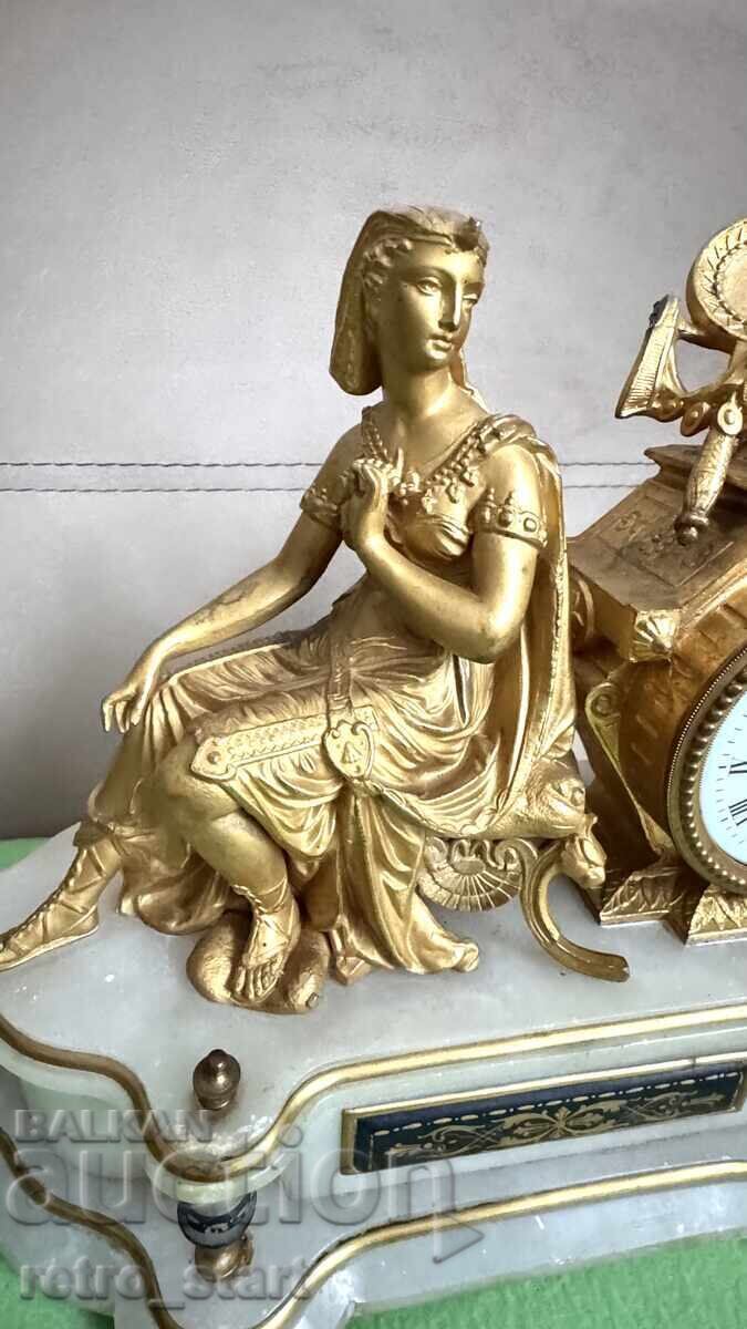 Δημοπρασία Γαλλικό ρολόι τζακιού. Διαβάστε την περιγραφή! Δημοπρασία Γαλλικό ρολόι τζακιού. Διαβάστε την περιγραφή!