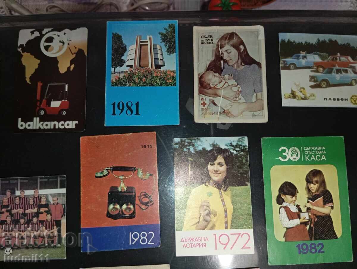 Lot de 21 bucăți de calendare vechi - 6