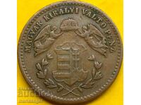 Ungaria 1 Kreuzer 1872 KV Austria Îngeri