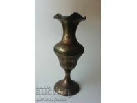 Sfeșnic de bijuterii din alamă; olandez