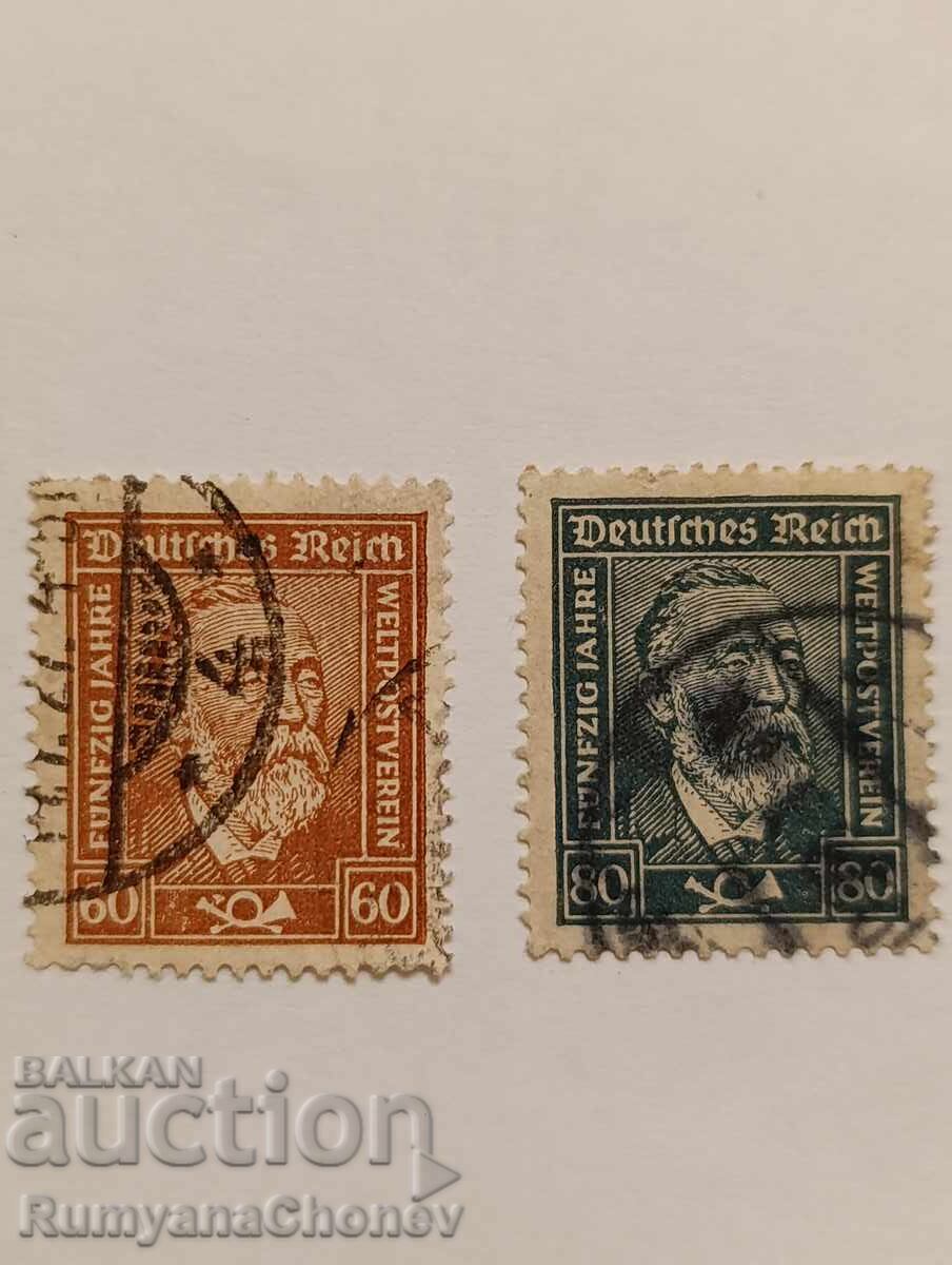 Postage Stamps Germany 1924