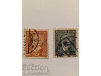 Postage Stamps Germany 1924