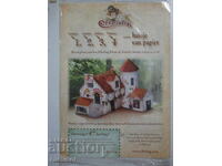 Castel de hârtie de asamblat în limba olandeză