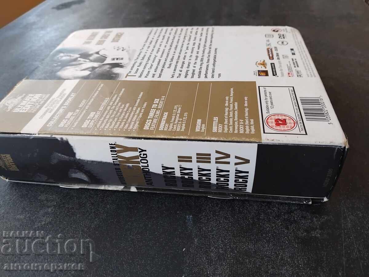 The Rocky Anthology (Ultimate Edition 6 Disc Box Set) с цена 49.00 лв. | € 25.05