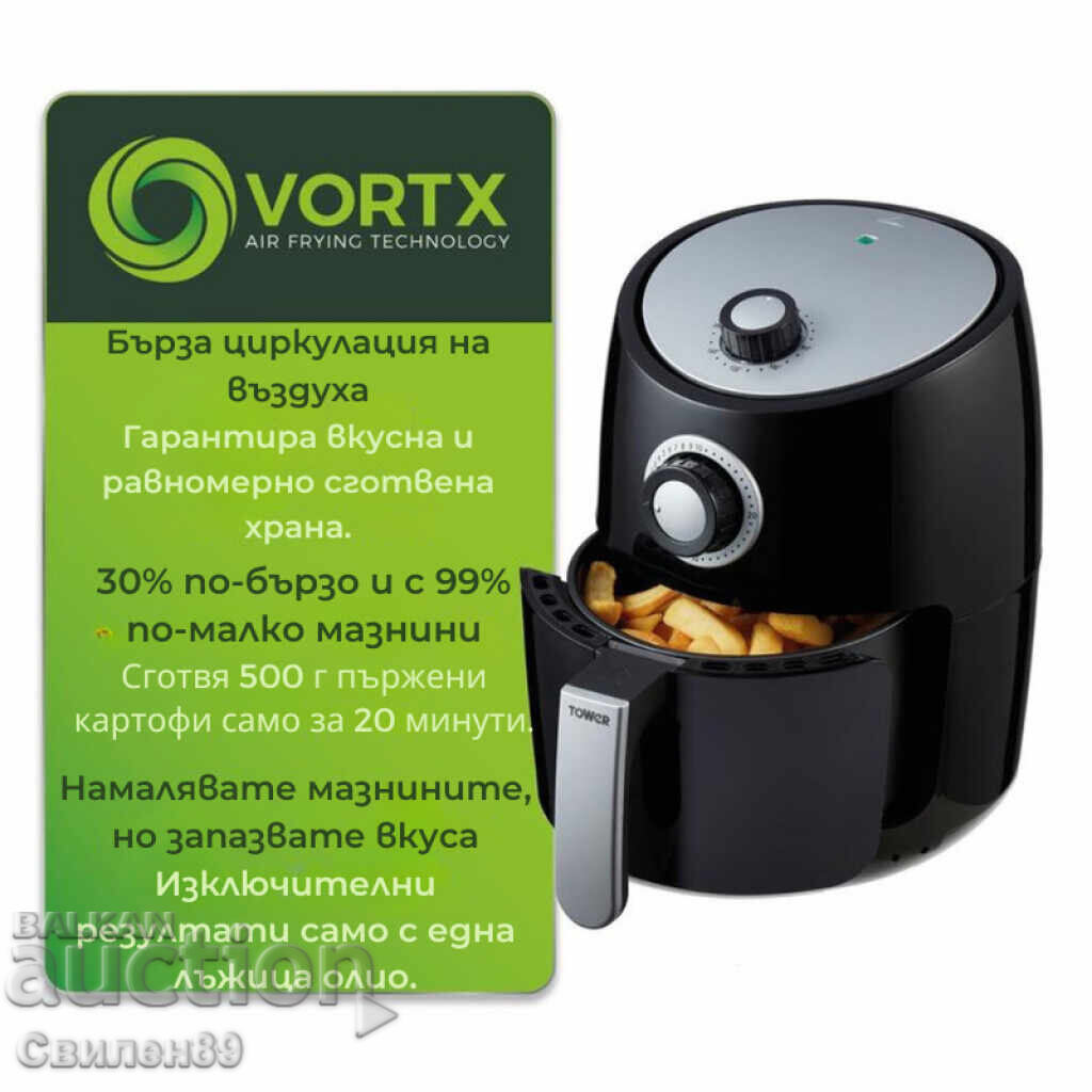 Tower 2.2 L Air Fryer - 99% Less Fat - 6