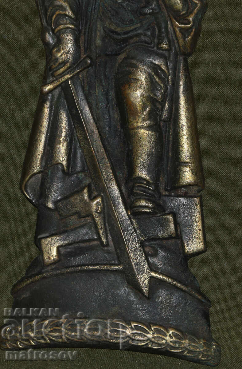 Χάλκινο άγαλμα, ανάγλυφο ΕΣΣΔ, απελευθερωτής στρατιώτης - 5