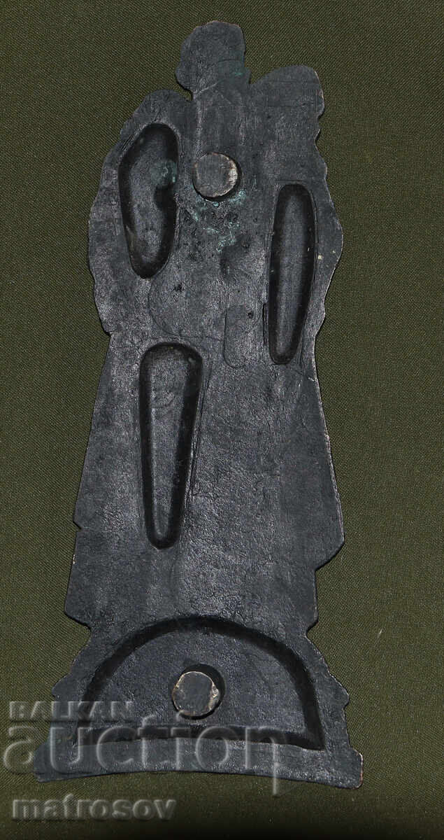 Χάλκινο άγαλμα, ανάγλυφο ΕΣΣΔ, απελευθερωτής στρατιώτης - 7