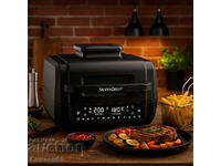 Aparat 2 în 1 SilverCrest Air Fryer cu Grill – crocant, gustos