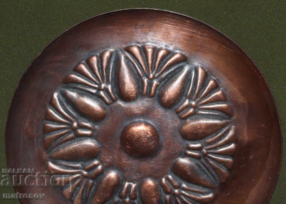 Livrarea Farfurie de cupru placată, decorațiune de perete